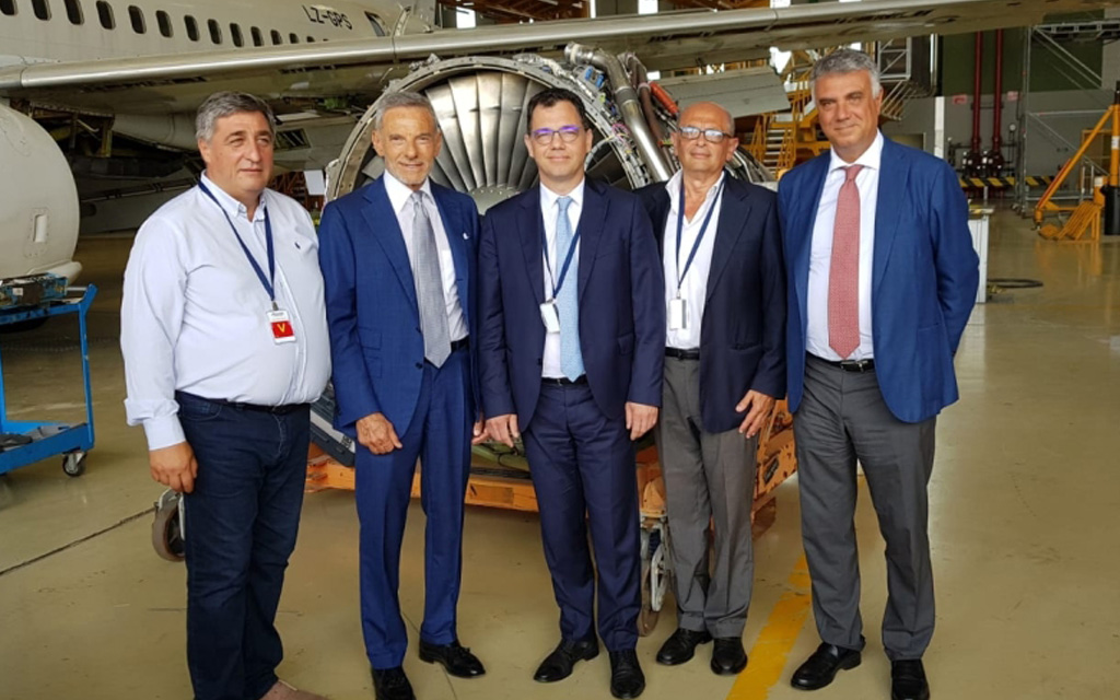 Aeronautic: Bucarest studies Naples – Rumanian delegation visits Atitech