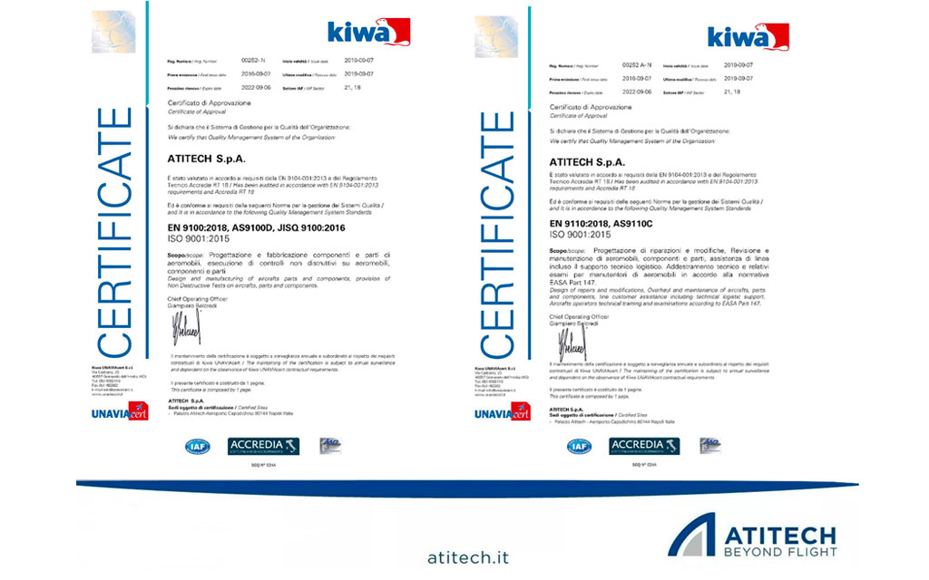 Quality Management System, certificazione fino al 2022