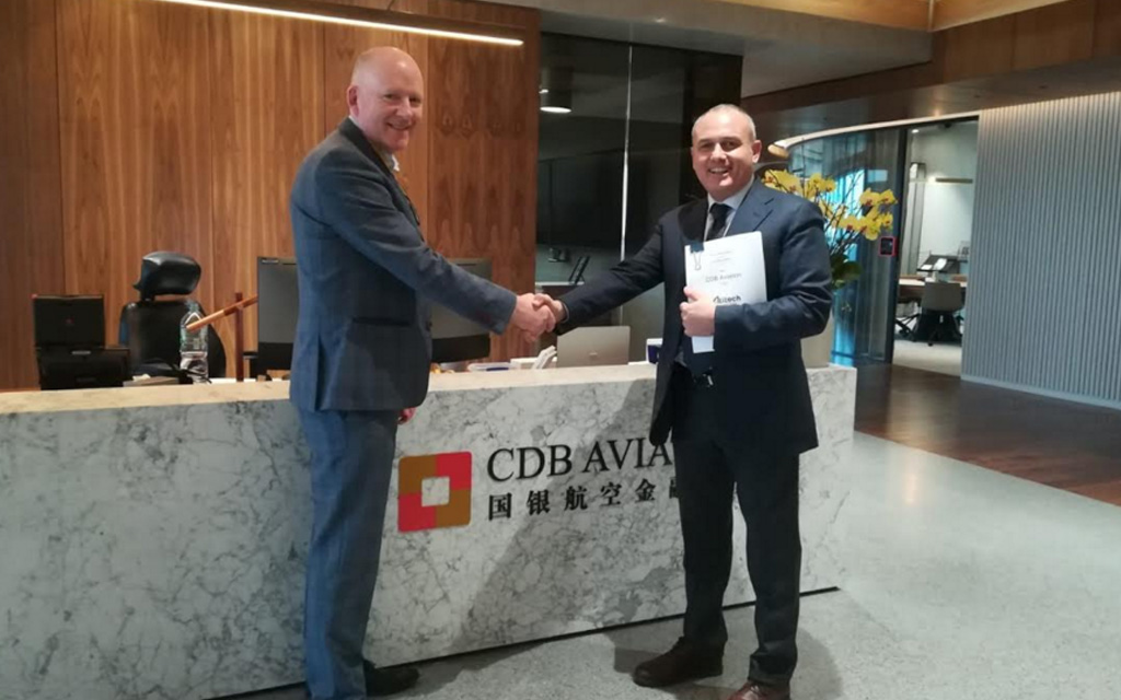 Dublin, contract between Atitech and CDB Aviation