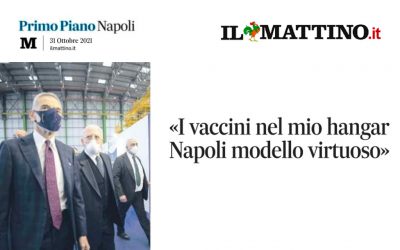 “Vaccines in my hangar. Naples is a virtuous model” – Gianni Lettieri’s interview with Il Mattino